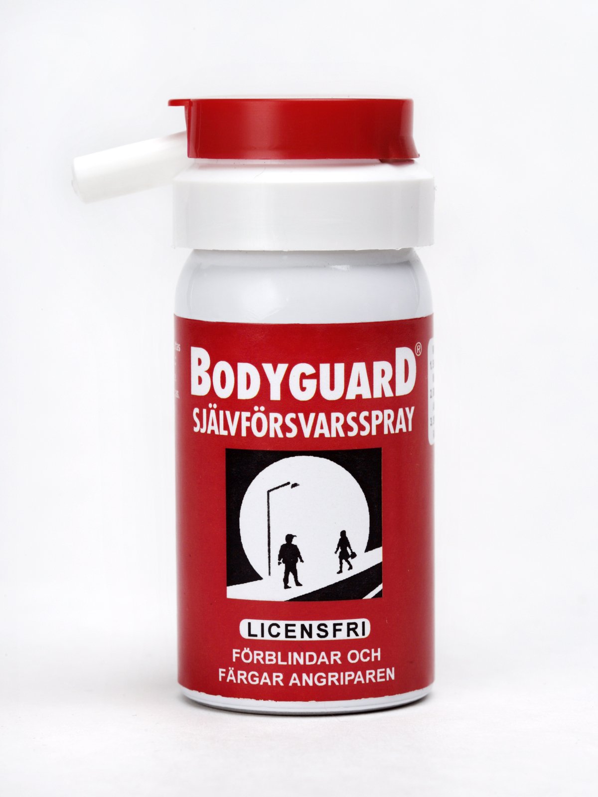 Bodyguard Rödfärg Försvarsspray
